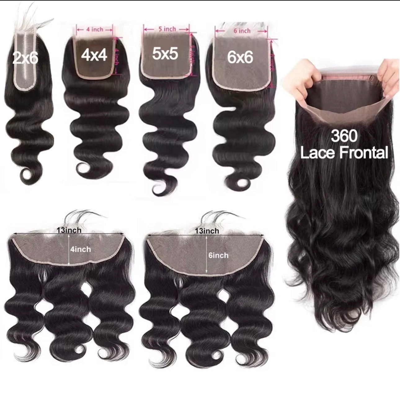 13x6 HD STRAIGHT frontal